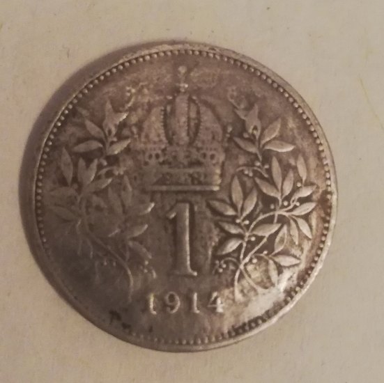 1 Krone (Koruna) 1914