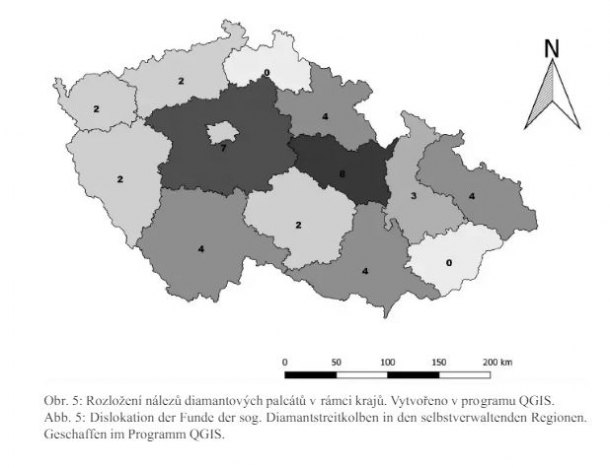 Fragment tzv. diamantového palcátu