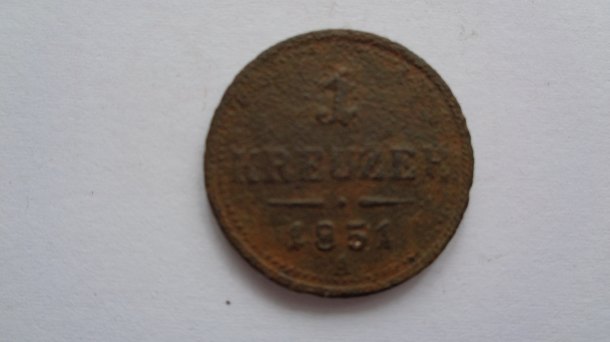 1 Kr 1851 A   FJ 1