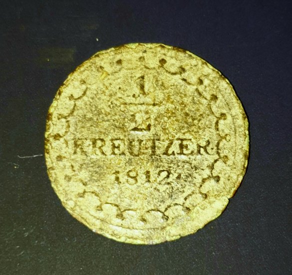 1/2 Krejcar 1812