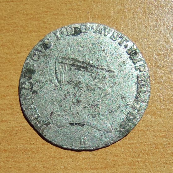 3 kreuzer 1821 František II.