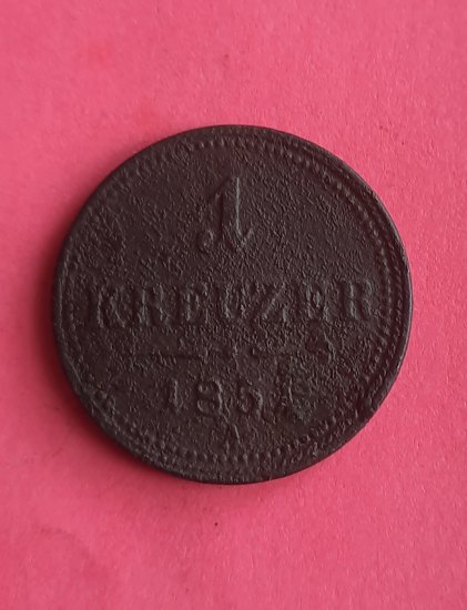 1 kreuzer 1851