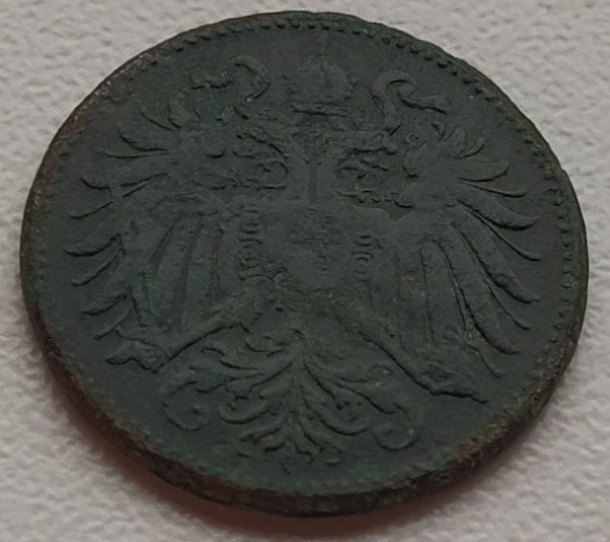 2 Heller (2 Haléř) 1894