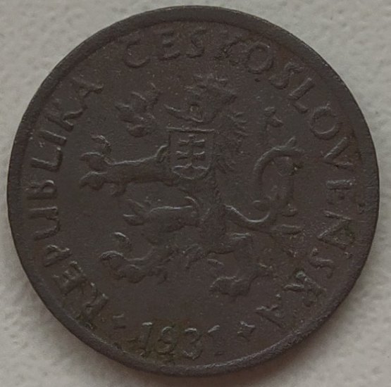 5 haléř 1931