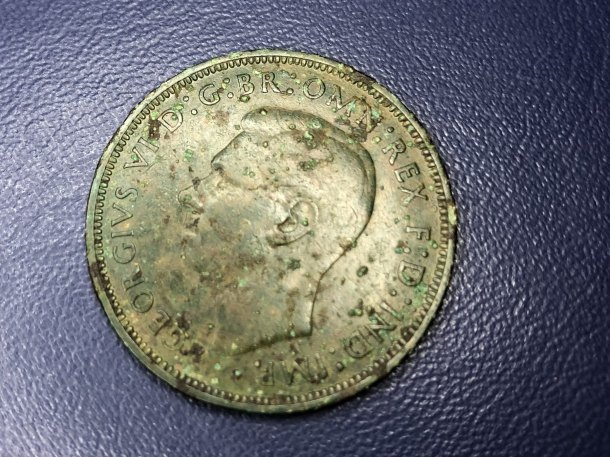 ONE PENNY 1947 United Kingdom