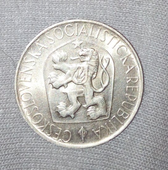 10 Kčs - Mistr Jan Hus 1415-1965 (1965)