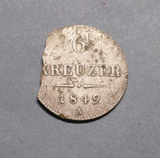 6 kreuzer 1849