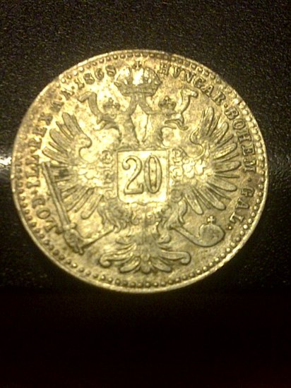 20 Kreuzer Fr. Josef I. 1868