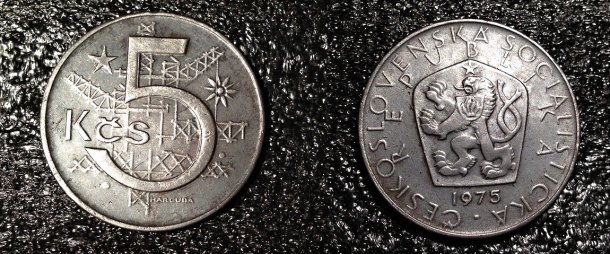 5 Kčs 1975