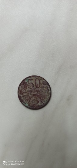 50 haléřů 1948