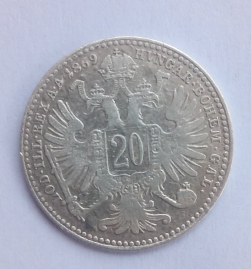 20 Kreutzer 1869