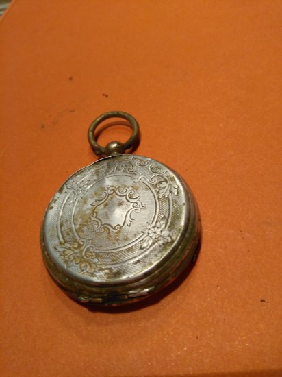 Cylindre 1 Rubis Pocket Watch