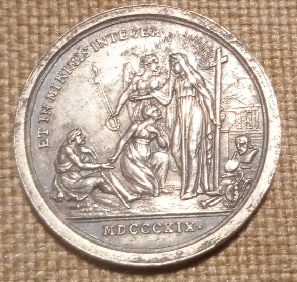 Intronizační jeton 1819