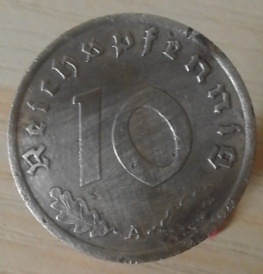 10 Reichspfennig 1938 A