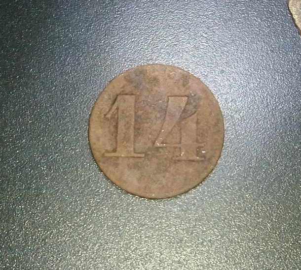 Token 14 werth-marke