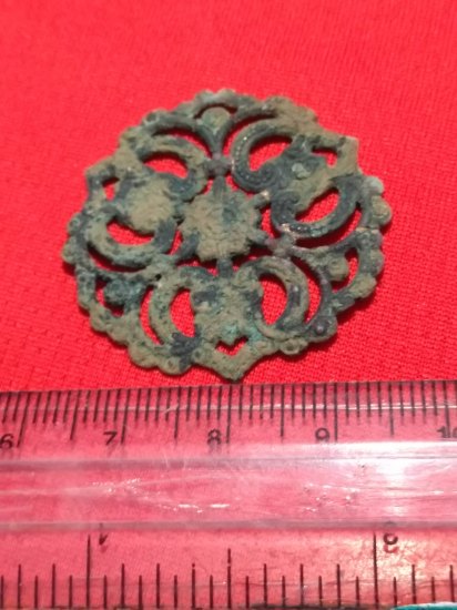 Ornate Button