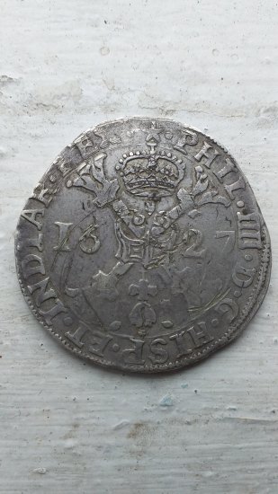 ŠPANĚLSKÁ NIZOZEMSKO 1 Patagon 1627 Philip IV