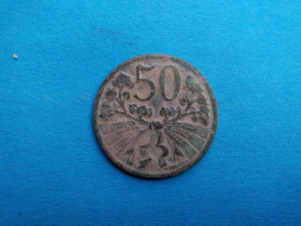 50 haléřů 1948