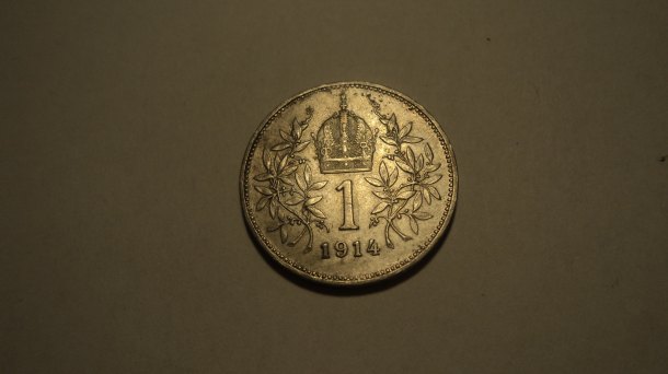 1 Koruna, (1914) František Josef I.