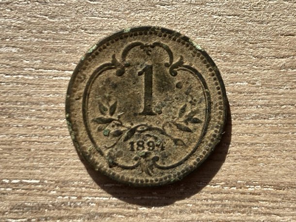 1 haléř 1894