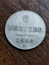 6 Kreuzer 1849