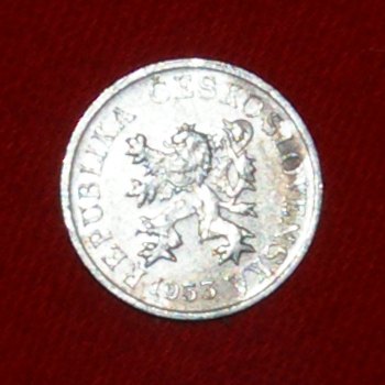 3 haléř 1953 ČSR