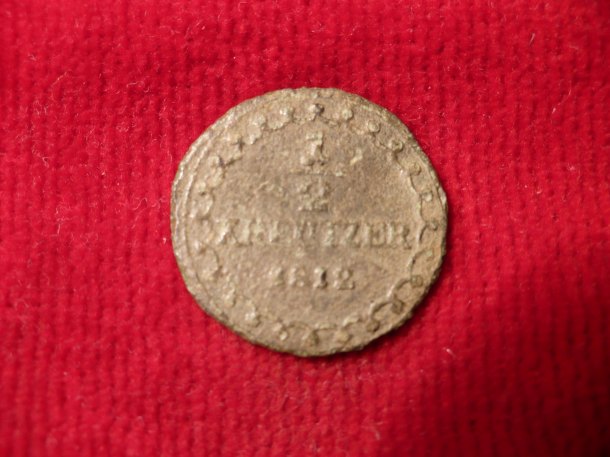 1/2 KREUTZER 1812 A