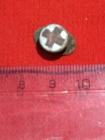 Red Cross pin