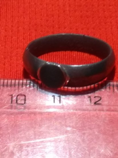 Old silver ring