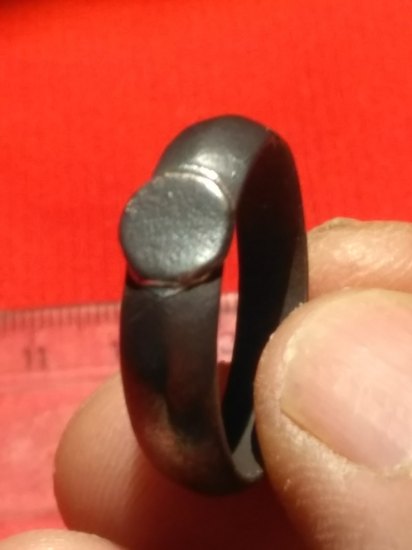 Old silver ring