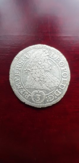 3 Kreuzer 1695 - Leopold I, Prague