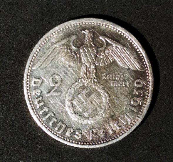 2 Reichmarks 1939