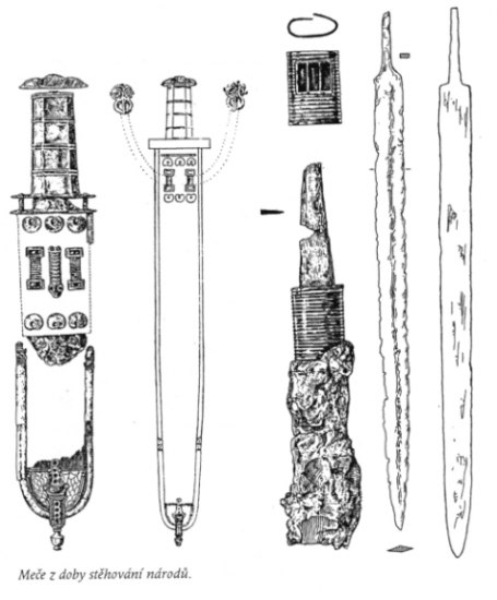 Germánská pochva, 4.-5. století