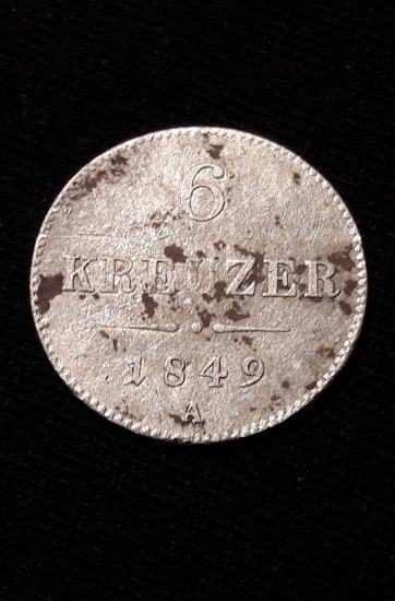 6 Kreuzer 1849