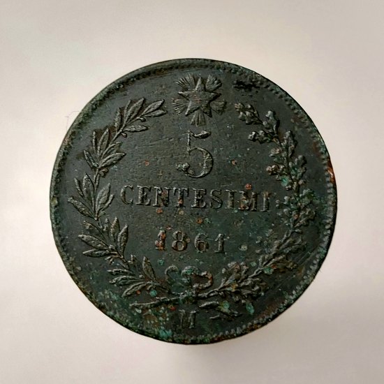 5 CENTESIMI 1861