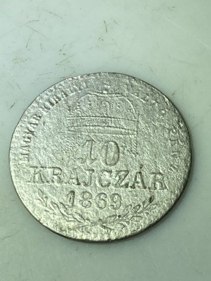 10 Krajczár 1869