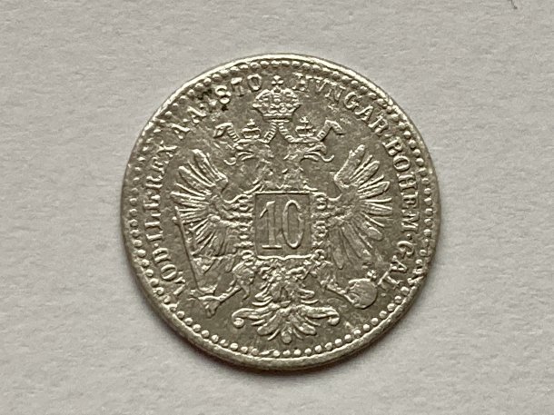 10 Krejcar 1870