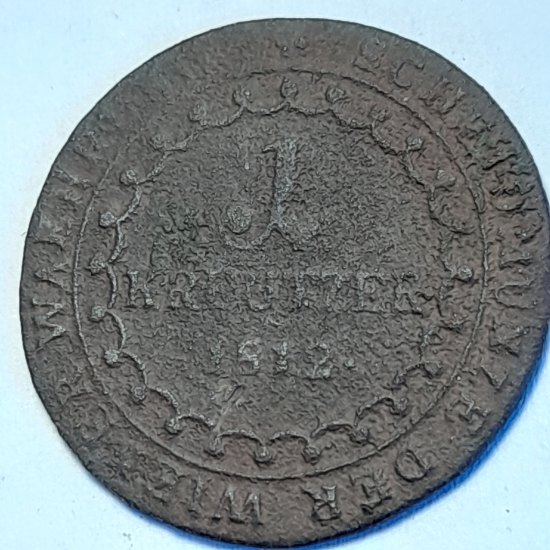 1 Kreuzer  1812