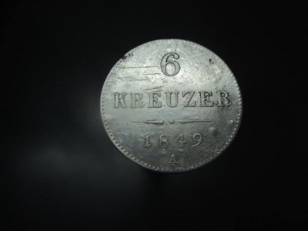 6 Kreuzer 1849 A