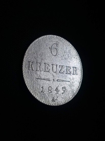 6 Kreuzer 1849 A