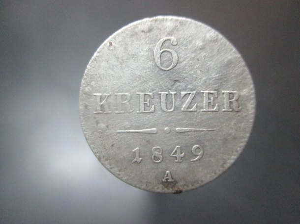 6 Kreuzer 1849 A