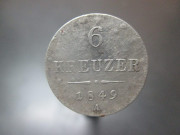 6 Kreuzer 1849 A