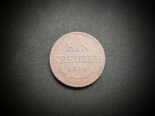 Ein kreuzer 1816 A