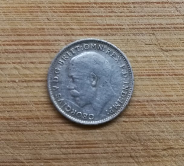 George 3.Pence 1918.stribro