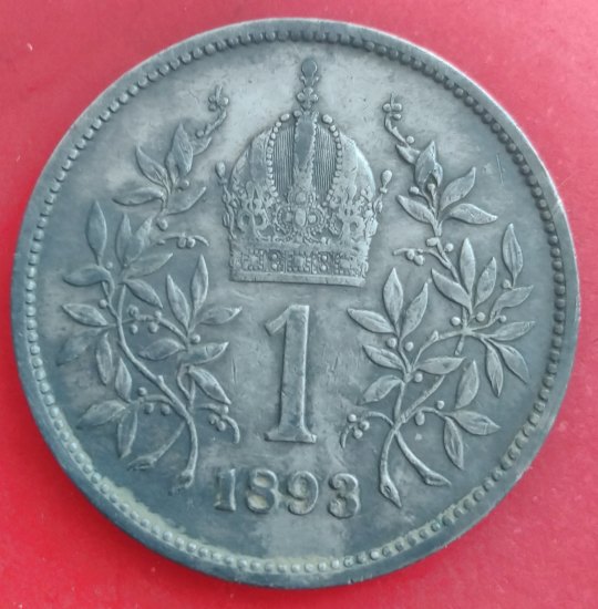 1 koruna 1893