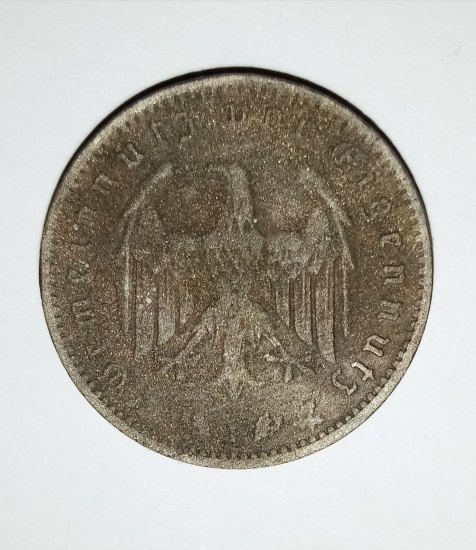 1 Reichsmark 1934 F