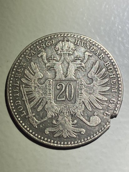 20 Kreuzer 1869