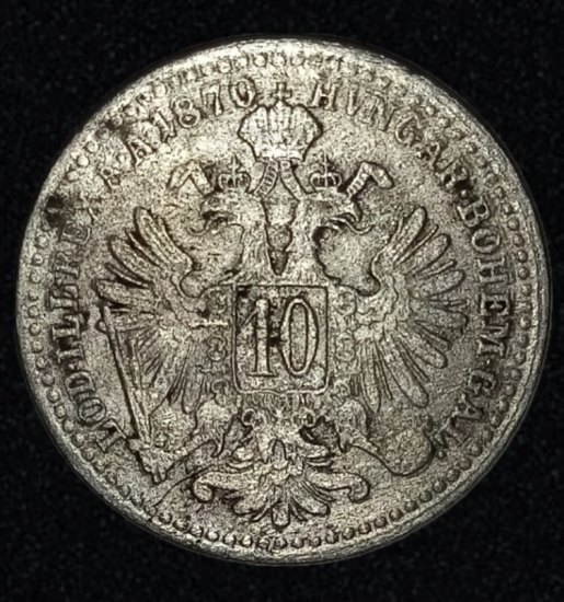 10 Kreuzer (1870)