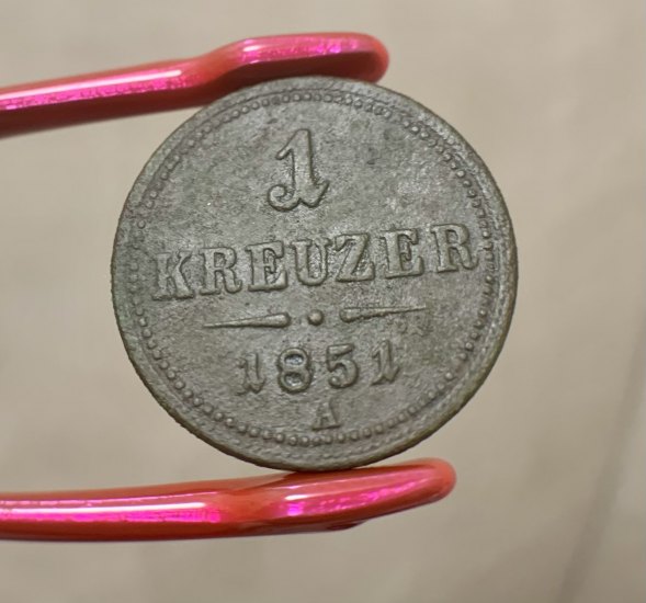 1 Kreuzer (1 Krejcar)