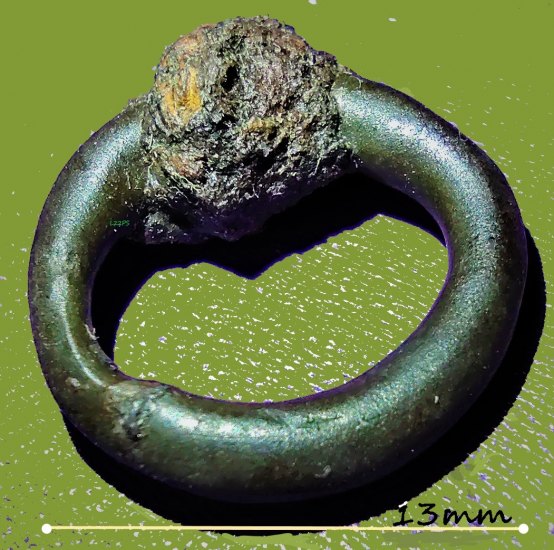 Kroužek- bronz 13 mm